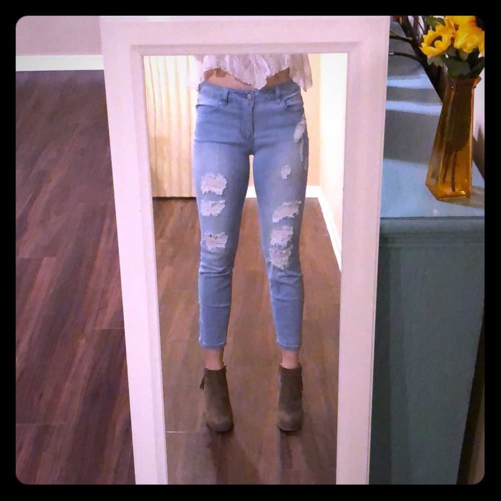Torn Jeggings